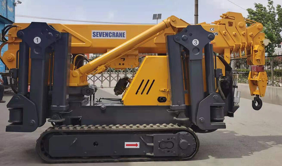 SS3.0 Spider Crane was Delivered to Ireland | SEVENCRANE-Henan Seven ...