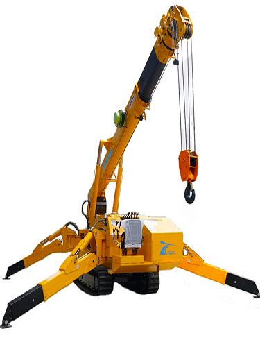 Malaysia 5t Spider Crane succesfuldt leveret