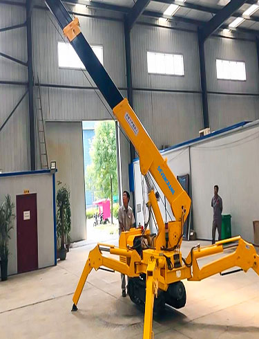 Η αρχή εργασίας και η περιοχή εφαρμογής του Spider Crane