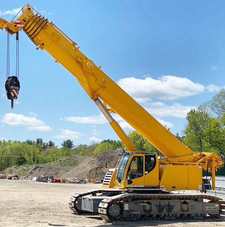 grue sur chenilles en vente