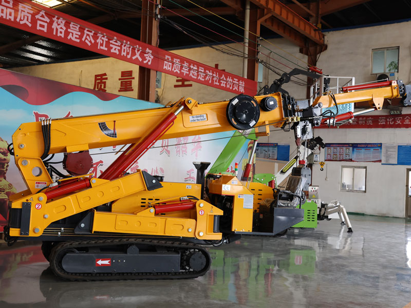 Mini crawler crane sedang dijual