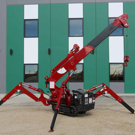 mini tracked crane