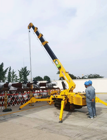 Keunggulan, Bidang Aplikasi dan Prospek Pengembangan Spider Crane