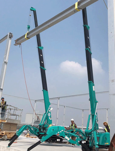 How Much Do You Know About the Application of Spider Cranes In the Industry?