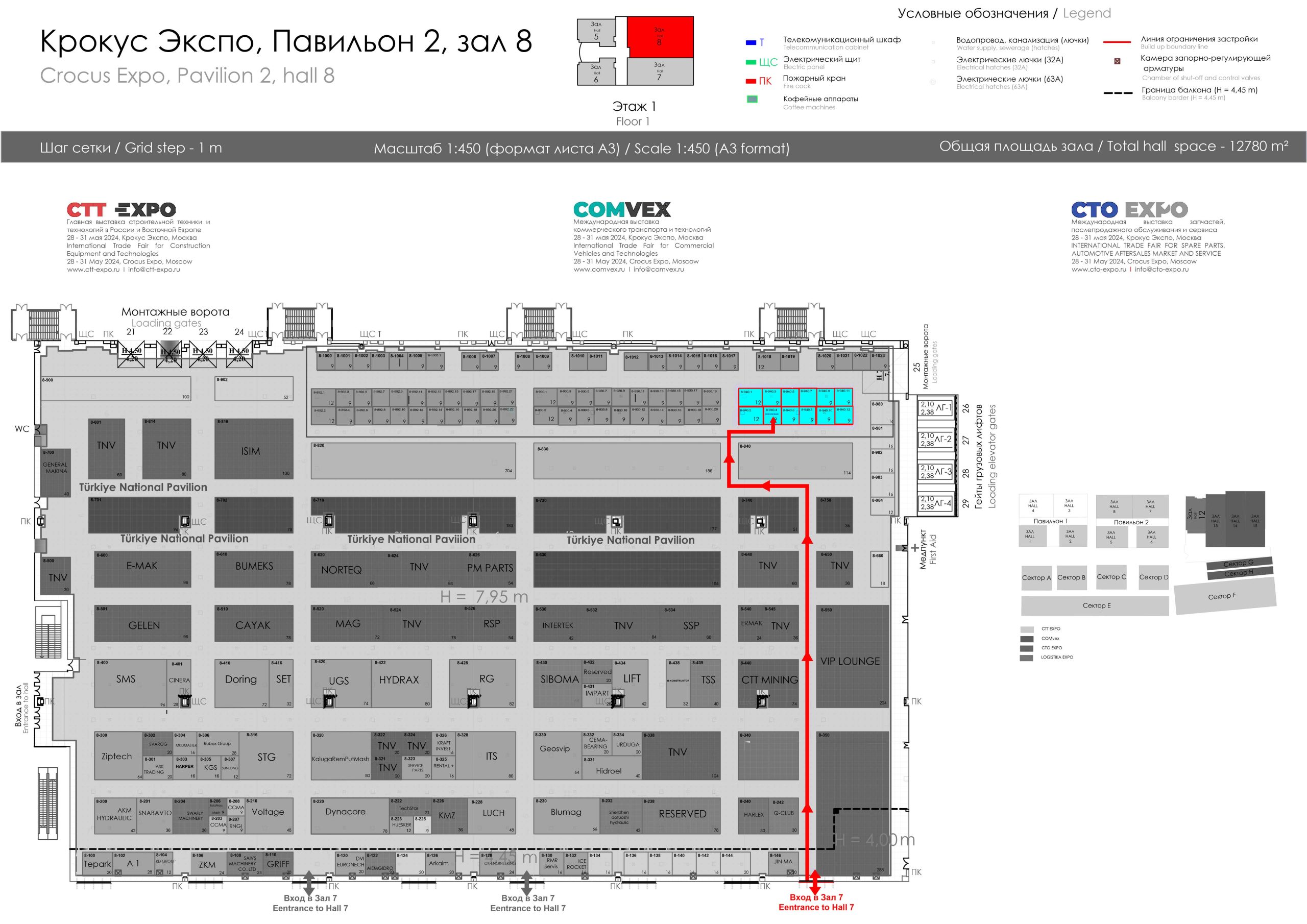 stand numarası