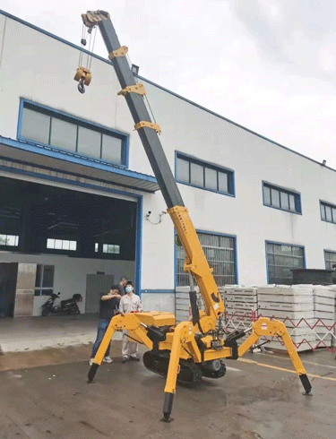 Spider Crane Operation Guide – Brug af trådløs fjernbetjening