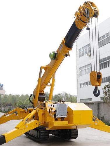 3t Mini Spider Crane בעל מגוון רחב של תרחישי שימוש