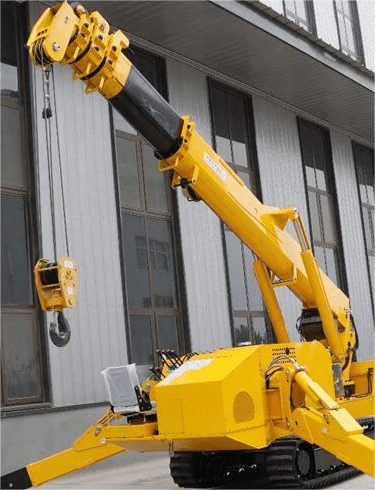 Narrow Space Mini Crawler Spider Crane til salg