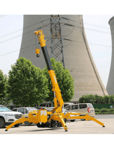 3-tonový zdvíhací pásový žeriav Spider Crane