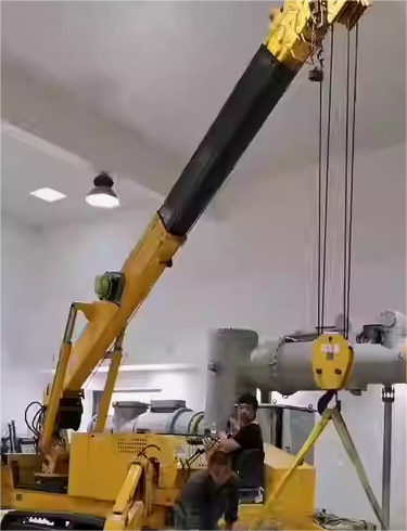 Mini Crawler Spider Crane για εσωτερική και εξωτερική χρήση