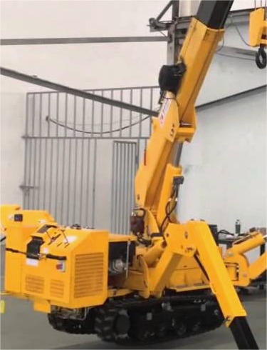 Hot Sale Spider Crane til Smal Site