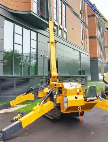 Construction Lifting Equipment Mobile Spider Crane for Various Space