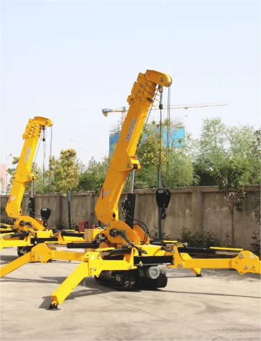 Application and Advantages of Spider Crane in Construction