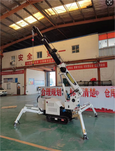 Application of Spider Crane in Steel Structure Hoisting